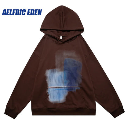 Hip Hop Aesthetic Hoodie Sweatshirt for Men