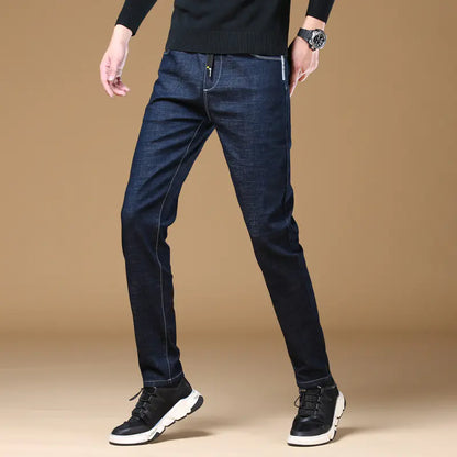 Loose Harem Stretch Jeans for Men