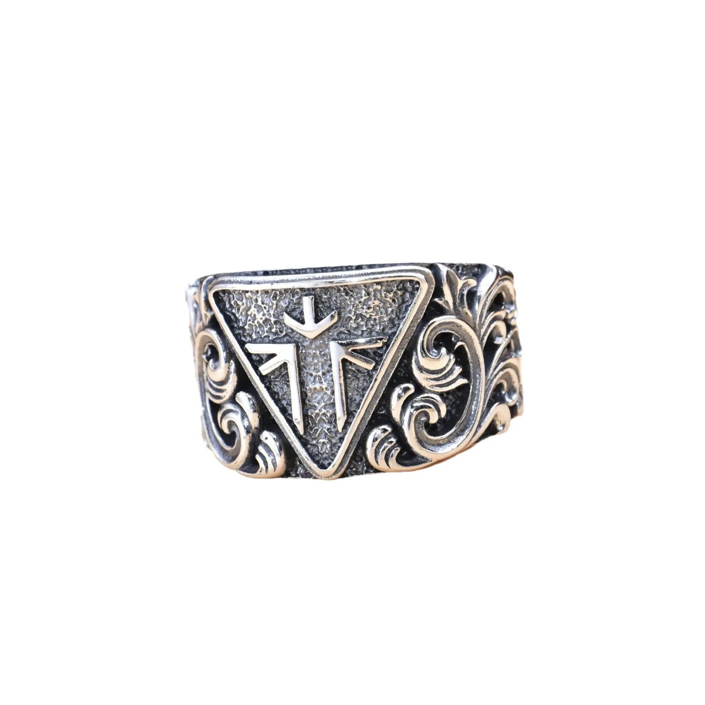 Personalized S925 Sterling Silver Arrow Pattern Ring