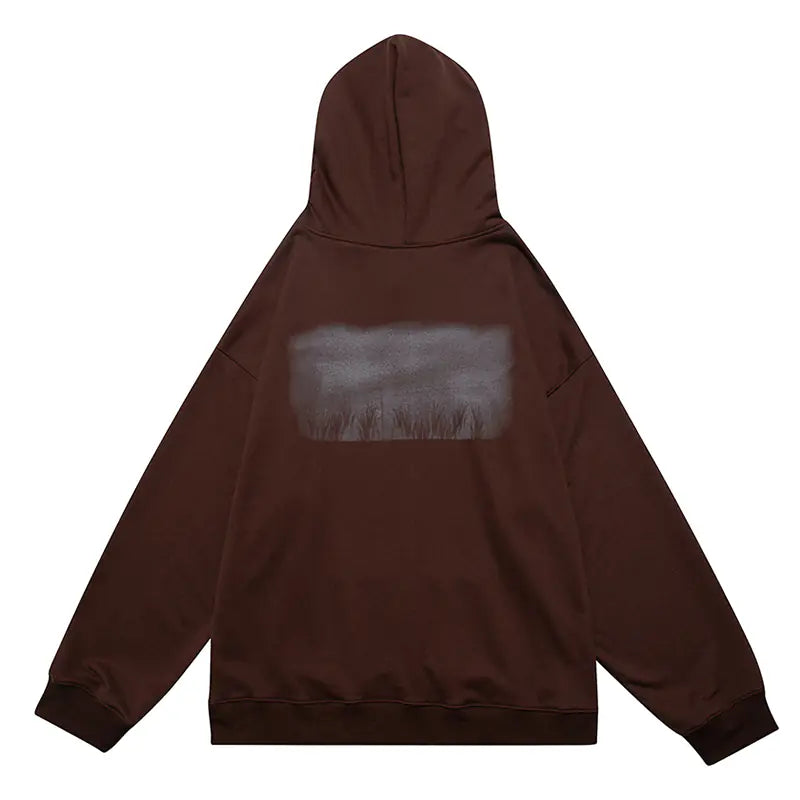 Hip Hop Aesthetic Hoodie Sweatshirt for Men
