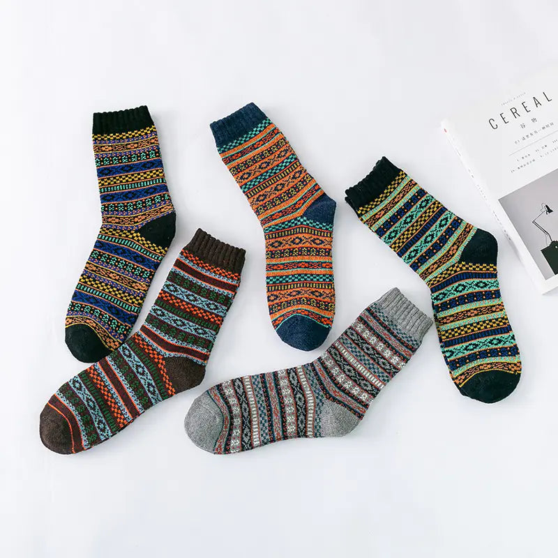 Windproof Thick Warm Socks for Men and Women