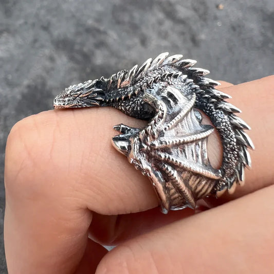 Retro Forefinger Ring Accessories for Men