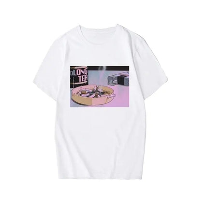 Anime Print T-Shirt for Men - Casual Summer Style