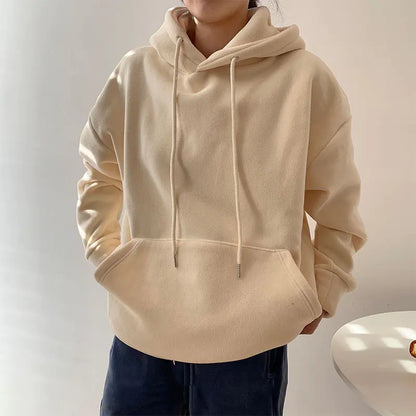 Thickened Fleece Hoodie Sweater for Women