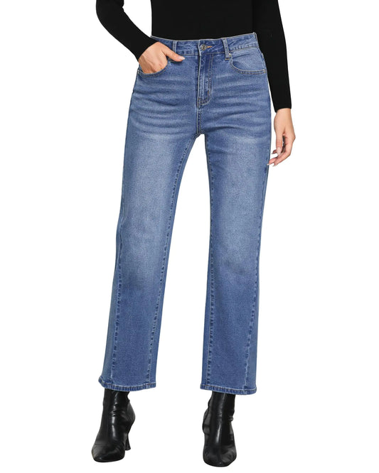 GRAPENT Womens Clothing Womens High Waisted Jeans