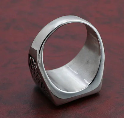 Personalized Trendy Square Ring for Men