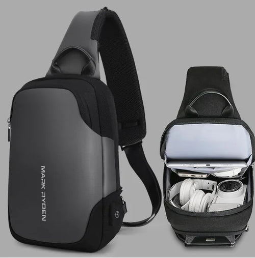 Casual Small Backpack Shoulder Bag for Men