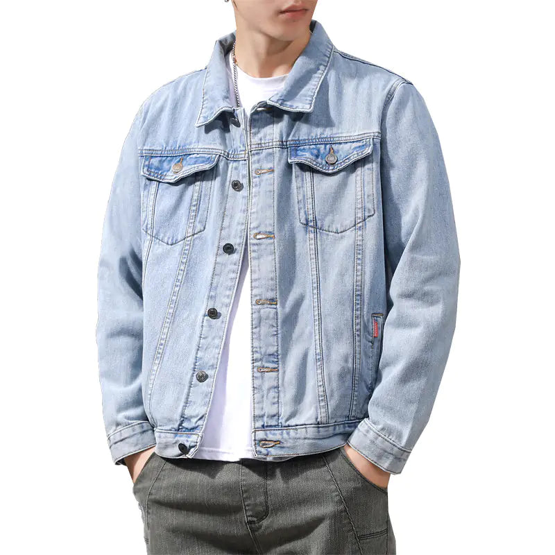 Stylish Casual Blue Jacket for Men