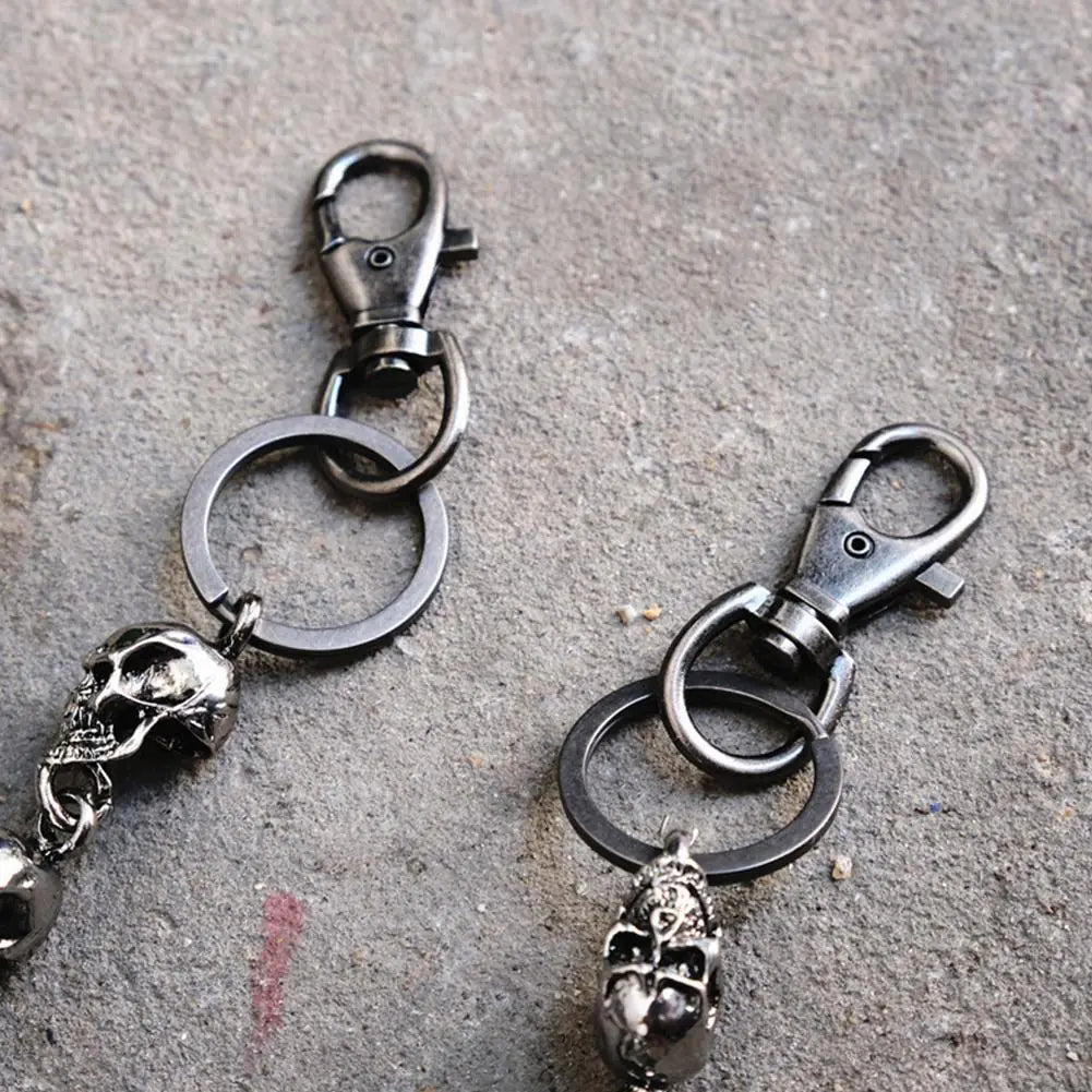 Metal Skull Chain for Hip-Hop Style Unisex Waist Chain