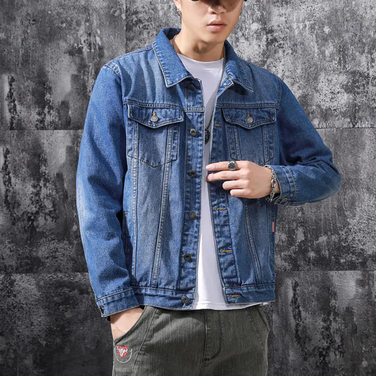 Stylish Casual Blue Jacket for Men