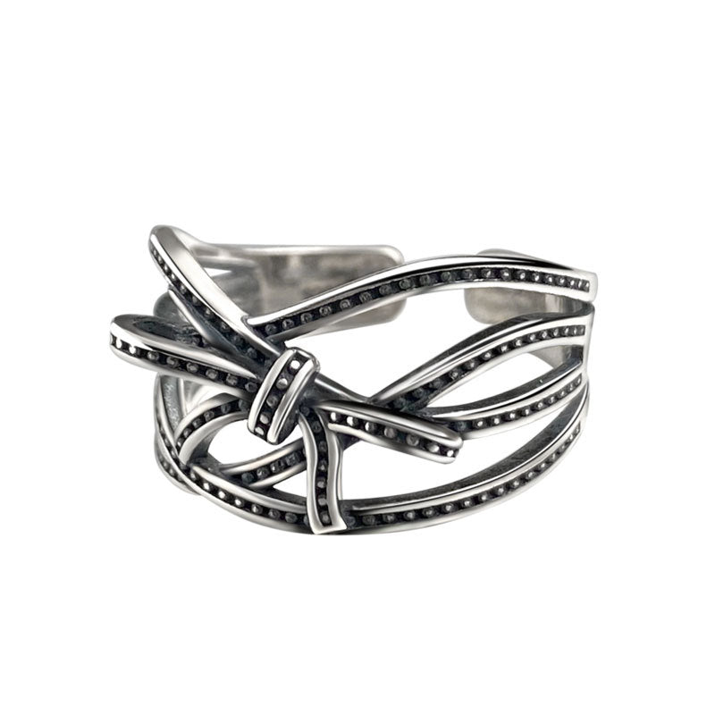 Vintage Minimalist S925 Sterling Silver Ring