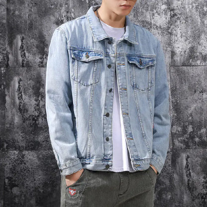 Stylish Casual Blue Jacket for Men