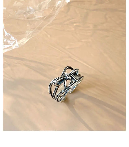 Vintage Minimalist S925 Sterling Silver Ring