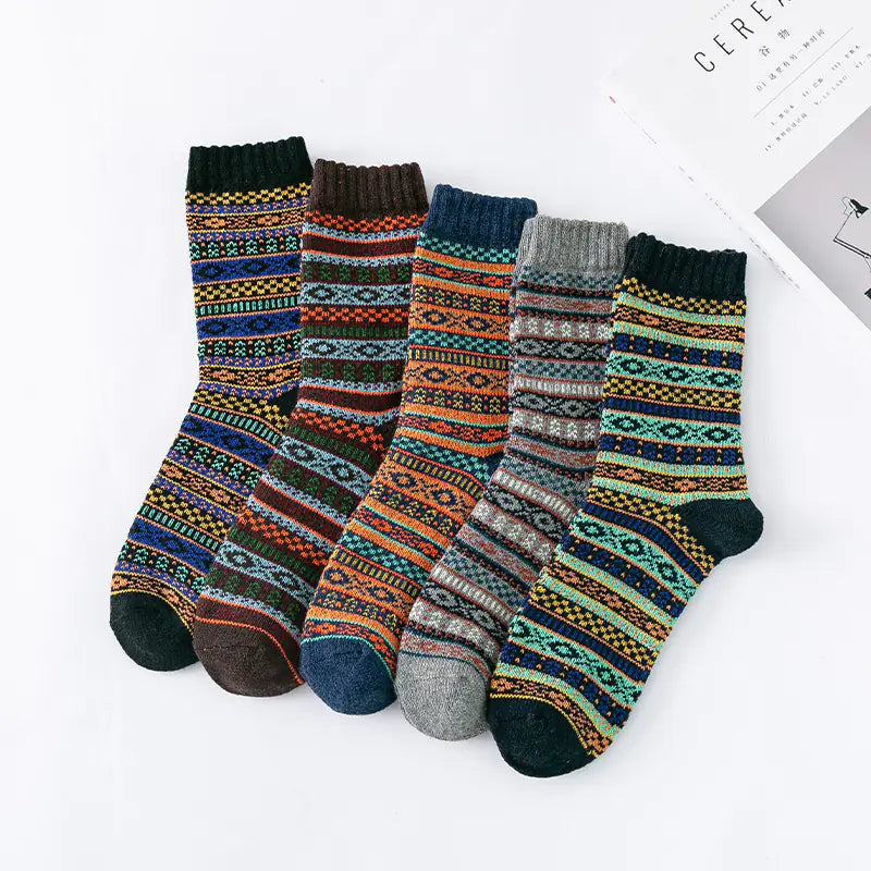Windproof Thick Warm Socks for Men and Women