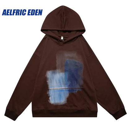 Hip Hop Aesthetic Hoodie Sweatshirt for Men