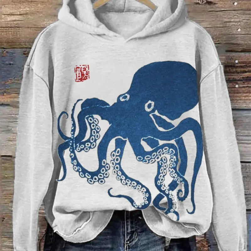 Oversized Casual Hoodie for Women with Hood