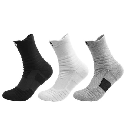 High Elastic Basketball Socks for Men - Outdoor Sports