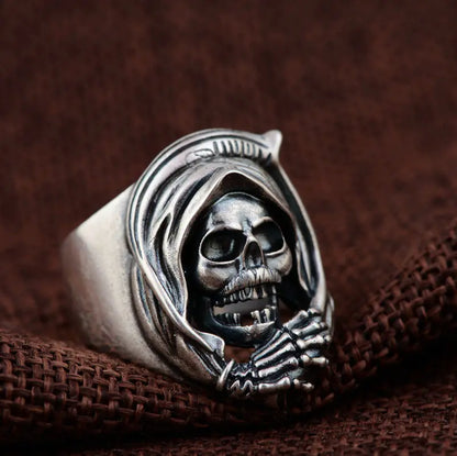 Skull Ring, Adjustable Style Ring