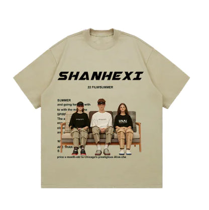 Extfine Tie Dye Vintage Distressed T-shirt for Men