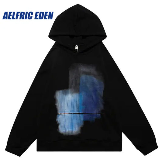 Hip Hop Aesthetic Hoodie Sweatshirt for Men